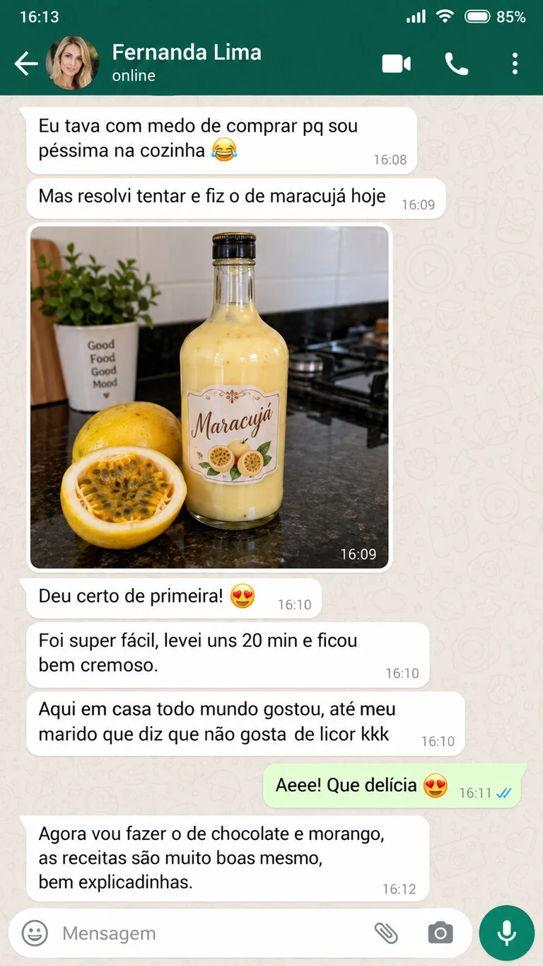 Mensagem de WhatsApp de cliente 4